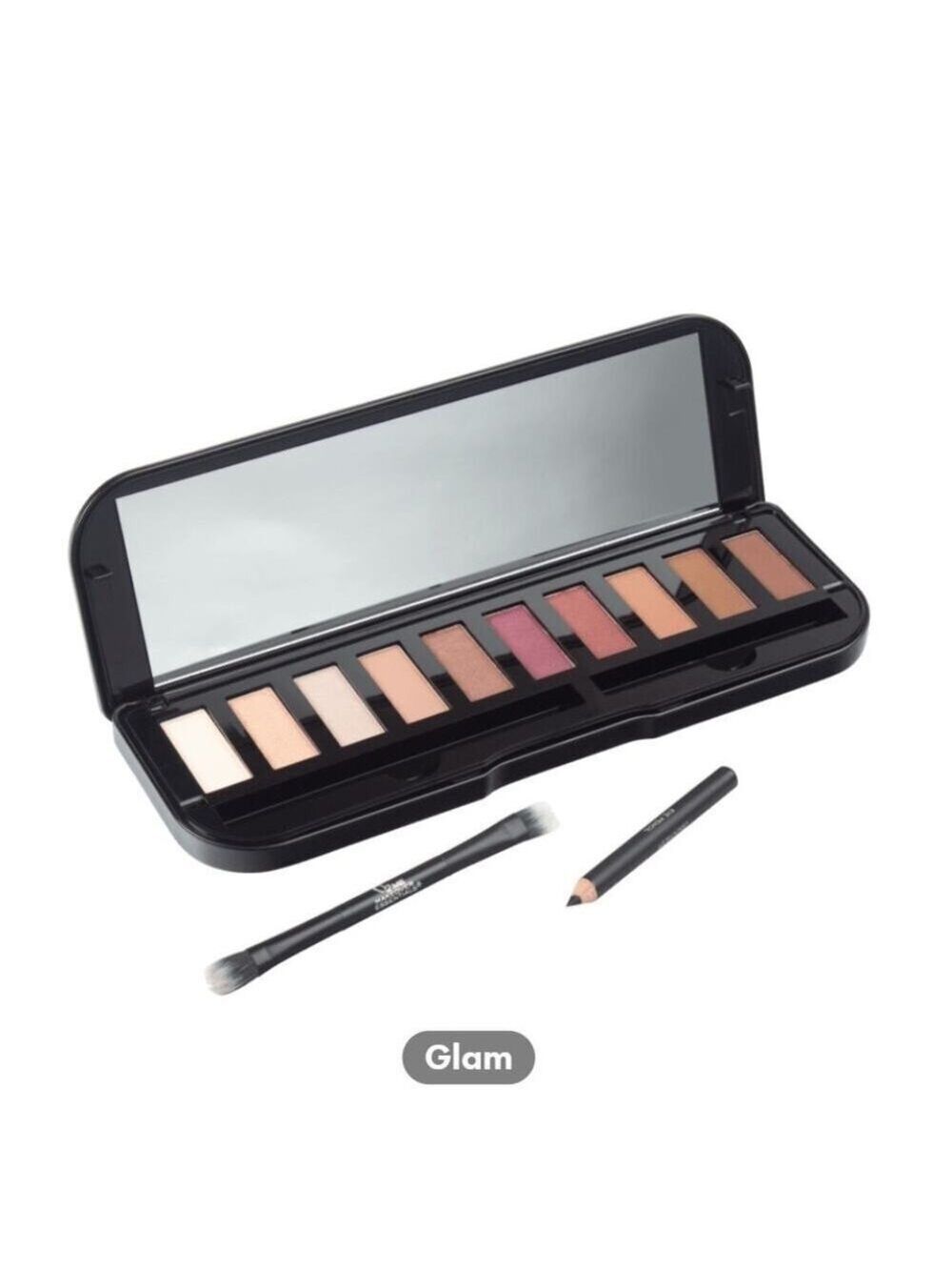 MAKEOVER ESSENTIALS PASSION 10 SERIES EYESHADOW PALETTE GLAM PEACHY